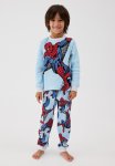 Cotton On Flynn Long Sleeve Pyjama Set License - Lcn Mar Sky Haze spiderman Webs