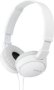 Sony MDR-ZX110 Folding Headphone White