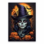 Witch Halloween Poster - A1