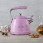 Smeg Retro Whistling Kettle Pink