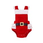 Little Santa Velvet Romper