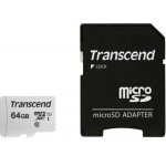 Transcend Micro Sd 300S 64GB Microsdxc Uhs-i V30 Memory Card