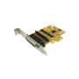 Sunix SER6456PH 4-PORT RS-232 PCI Express Board With Power Output