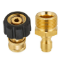 High Pressure Washer Adapter Set To Wand M22 To 1/4 Quick Connect