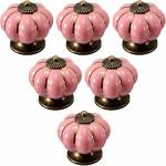 Ceteor Cylinder Lock Door Lock 6PCS Multicolor Candy Color Baby Kid's Children's Furniture Kitchen Cabinet Vintage Ceramic Dress