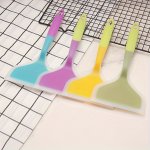 1PC Pancakes Shovel Turner Nonstick Fried Shovel Translucent Silicone Shovel Omelette Spatula Turner For Eggs Fish Pancake Pizza
