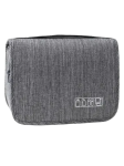 Multi-functional Travel Hanging Toiletry Bag Grey