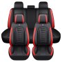 5 Seat Car Seat Cover Leather Car Seat Covers Full Set Universal