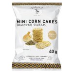 Bakali - MINI Corn Cakes 40G - Roasted Garlic - Box Of 15