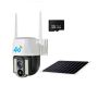4G HD Solar Smart Wireless Camera With Solar Panel & 8GB Sd Card