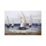 Oil Painting White Sails