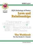 New Gcse English Literature Aqa Poetry Workbook: Love & Relationships Anthology Includes Answers Paperback