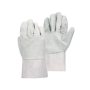 Rebel Touch Chrome Leather Work Gloves - Safety Gloves Size 10 - 6 Pack