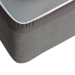 Faux Suede BED BASE WRAP - Castlerock - King XL