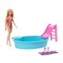 Doll With Pool Playset Blonde Hair