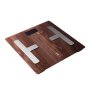 Digital 150KG Bathroom Scale - Rose Gold Metallic