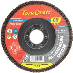 Tork Craft - Aluminium Oxide Industrial Flap Discs 60 Grit - 5 Pack