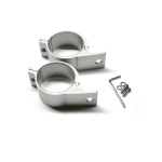76MM Spotlight Nudge Bar Bracket Aluminium Silver