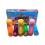 Clear Slime - Assorted Colours 16CM Box Of 6