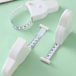 Pvc Material Soft Tape Measure For Body Measurements Fitness Waist And Leg Circumference - Retractable Tailor Measuring Tape For