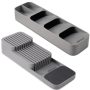 Heartdeco Kitchen Drawer Cutlery Organizer And Knives Storage Tray Set