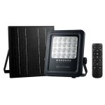 Urban Pro Series 50W Solar Floodlight With Remote - Black