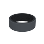 Eternal Custom Silicone Rings - Grey/black / 5