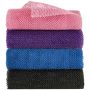 African Net Exfoliating Bath Sponges Shower Back And Skin Scrubbers - 4 Piece