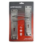 Samson Cortana 3 Lever Lockset Satin Sabs Lock
