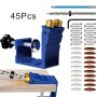 45-Piece Pocket Hole Jig Set Metal Woodworking Angle Drill Guide Carpentry Screw Joint Locator With Drill Bits And Dowel Tools For DIY Joinery Woodwork