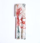 Straw Case - Orange Nature Pattern