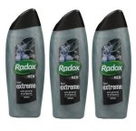- Feel Extreme For Men Shower Gel Body Wash 3 X 400ML