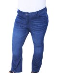 Ladies Jacky High Waist Bootleg Denim Jean - 60 Mid Wash