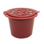 Coffee Accessories Coffee Maker Capsule Filters Compatible Red 1PC