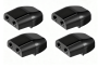 4 Piece Black Ultrasonic Animal Avoidance Car Alarms