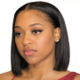13X4 HD Lace Straight Front Wig 14 Vietnamese Brazilian Human Hair