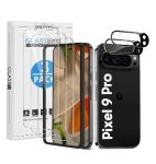 Google Pixel 9 Pro Premium Tempered Glass Screen And Camera Lens Protector 5PK Omoton