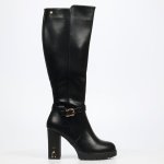 Ladies Darling 11 Boots In Black - Black 8