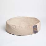 Velvet Dog Bed - Stone Small
