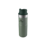 Stanley Classic Trigger Action Travel Mug 0.47L Assorted Colours - Hammertone Green