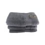 Big And Soft Luxury 600GSM 100% Cotton Towel Hand Towel Pack Of 3 - Dark Grey