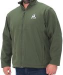 Mens Softshell Jacket - 8XL Olive