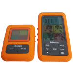 Lifespace 4 Probe Wireless Thermometer - Orange