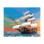 Adult Painting By Numbers - Set Sail To A New Beginning