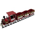 Red Metal Train