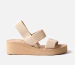 Wedge Sandal - 6 Beige