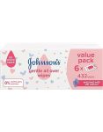 Johnson& 39 S Baby Gentle All Over Wipes Pack Of 432 Wipes