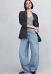 Baggy High Jeans - Light Denim Blue