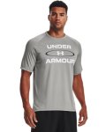 Men's Ua Tech 2.0 Wordmark Graphic Short Sleeve - Tin LG