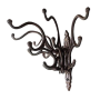 Cast Iron Multi-functional Multi-layer Adjustable Angle Foldable Wall Hook